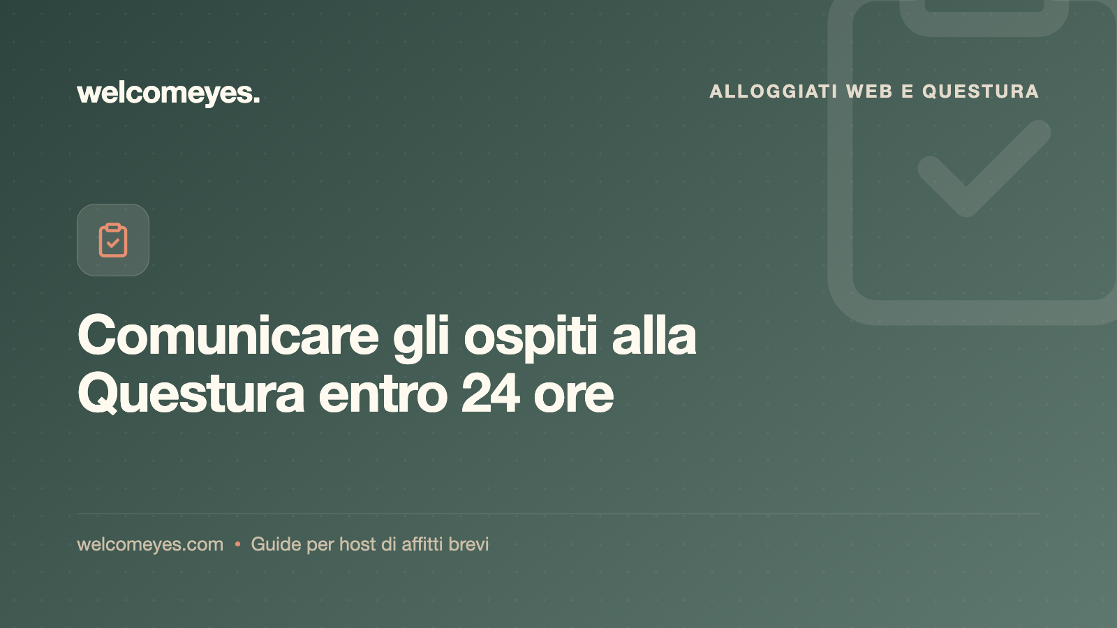 Alloggiati Web: obblighi e tempi per gli affitti brevi