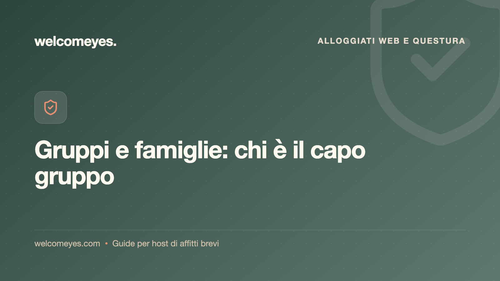 Alloggiati Web: gruppi e famiglie (capo gruppo e capo famiglia)